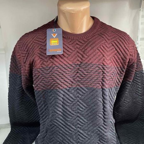 Свитер Sabihina (L-2XL) SB65 navy (деми) Sabihina SB65 navy