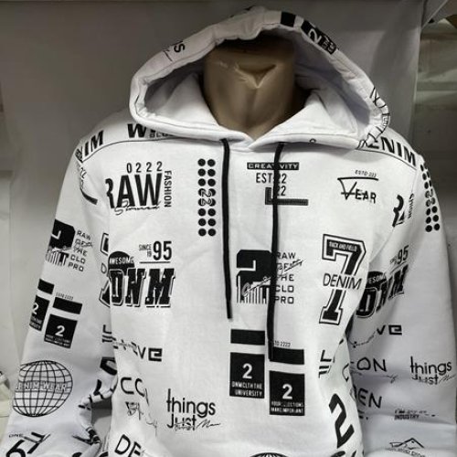 Худи Sabihina (S-2XL) SB143 white (зима) Sabihina SB143 white
