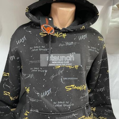 Худи Sabihina (S-2XL) SB145 black (зима) Sabihina SB145 black