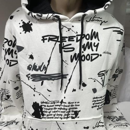 Худи Sabihina (S-2XL) SB148 white (зима) Sabihina SB148 white