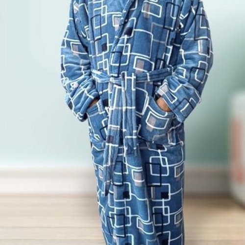 Халат Fili Wear (XL-3XL) FW12 l.blue (зима) Fili Wear FW12 l.blue