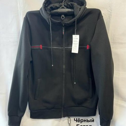 Кофта спорт Minh (3XL-7XL) 5238 black (зима) Minh 5238 black