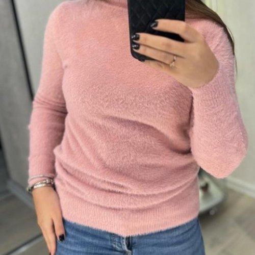 Свитер G.L.S.A (42-48) 5707 pink (зима) G.L.S.A 5707 pink