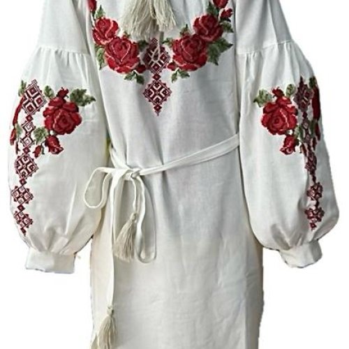 Платье Надийка (46-54) 1277 white (деми) Надийка 1277 white