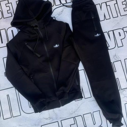 Костюм спорт Sport style (46-54) 002 black (зима) Sport style 002 black