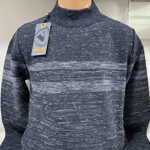 Свитер Sabihina (L-2XL) SB176 navy (зима) Sabihina SB176 navy