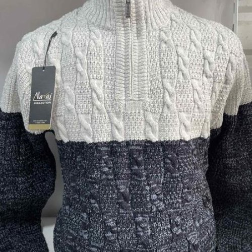 Свитер Sabihina (M-XL) SB192 navy (зима) Sabihina SB192 navy