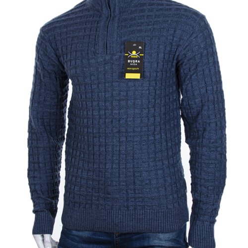 Свитер Abdo (L-2XL) 1525-8 blue (зима) Abdo 1525-8 blue