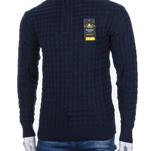 Свитер Abdo (L-2XL) 1525-12 blue (зима) Abdo 1525-12 blue