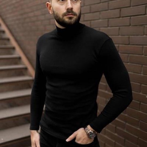 Гольф Sport style (48-56) 021 black (зима) Sport style 021 black
