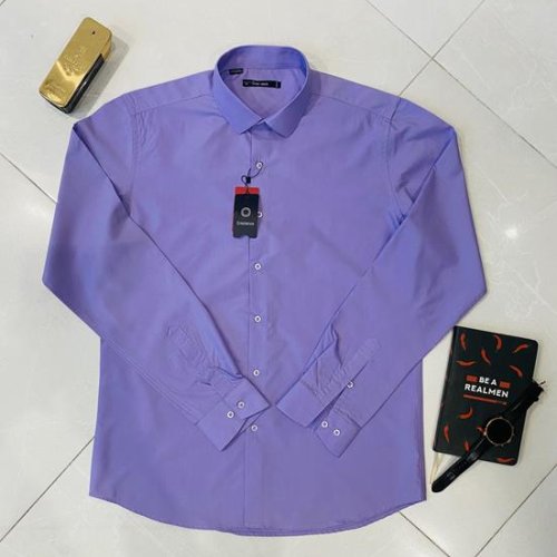 Рубашка Verton (M-4XL) 215 lilac (деми) Verton 215 lilac