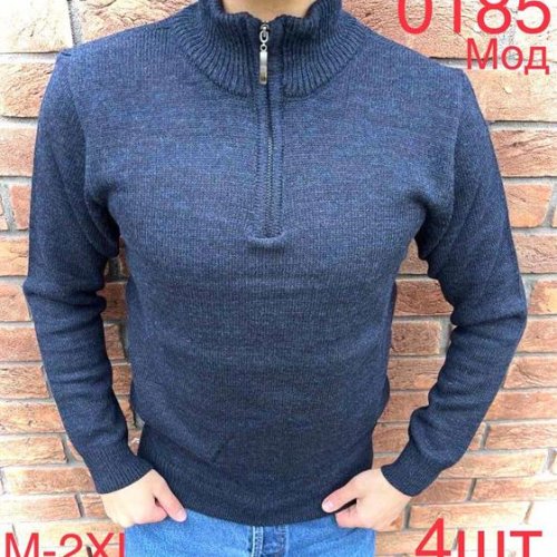 Свитер Надийка (M-2XL) 0185 navy (зима) Надийка 0185 navy