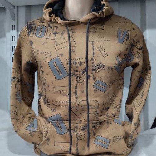 Худи Panda (S-2XL) 1500 brown (зима) Panda 1500 brown