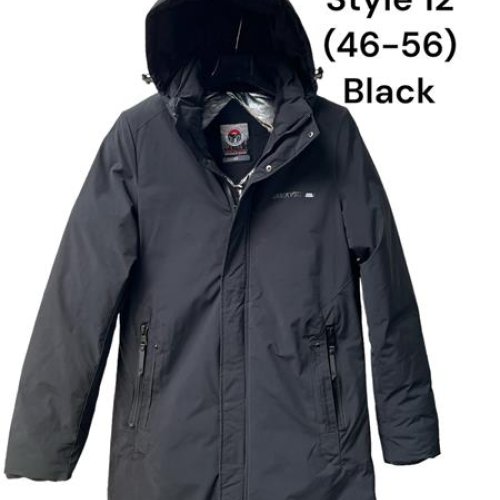 Куртка Lina (46-56) Style12 black (зима) Lina Style12 black