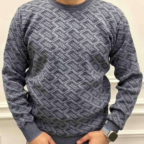 Свитер Nik (L-2XL) 55667 grey (зима) Nik 55667 grey