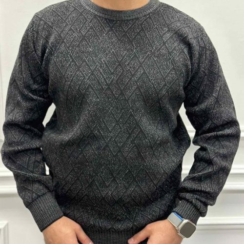 Свитер Nik (L-2XL) 55674 d.grey (зима) Nik 55674 d.grey