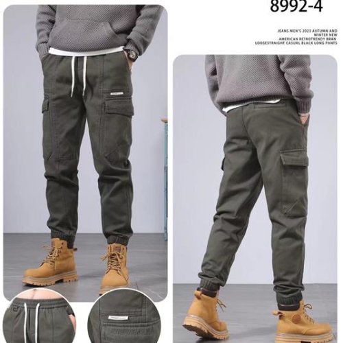 Джоггеры God Baron (29-38) 8992-4 khaki (зима) God Baron 8992-4 khaki
