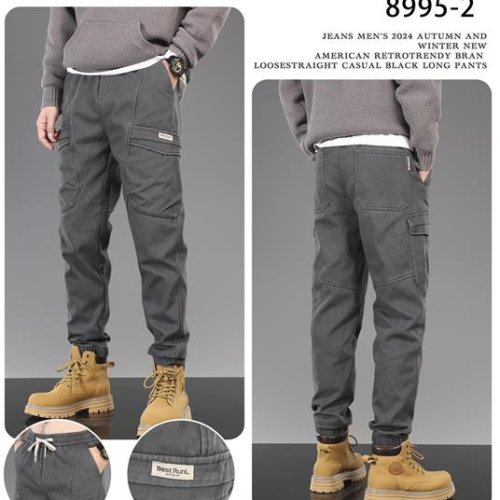 Джоггеры God Baron (29-36) 8995-2 grey (зима) God Baron 8995-2 grey