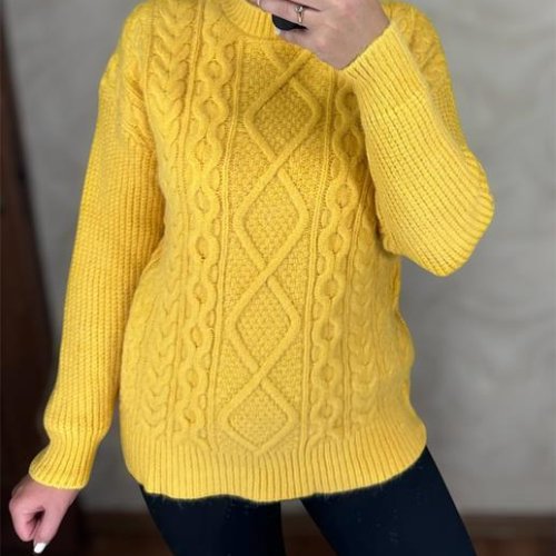 Свитер Ekvato (46-52) 26406 yellow (зима) Ekvato 26406 yellow