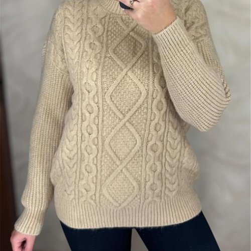 Свитер Ekvato (46-52) 26406 beige (зима) Ekvato 26406 beige