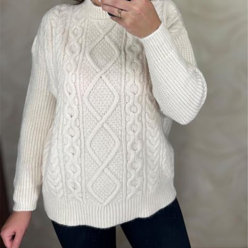 Свитер Ekvato (46-52) 26406 white (зима) Ekvato 26406 white
