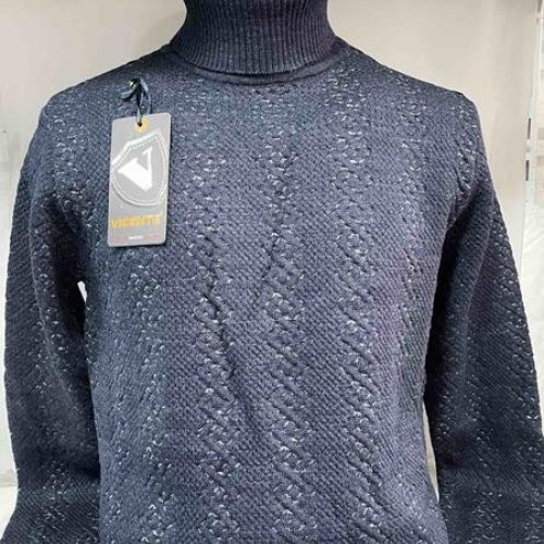 Свитер Sabihina (L-2XL) SB271 navy (зима) Sabihina SB271 navy