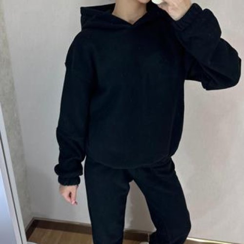Костюм спорт Valentina (42-50) 092 black (зима) Valentina 092 black