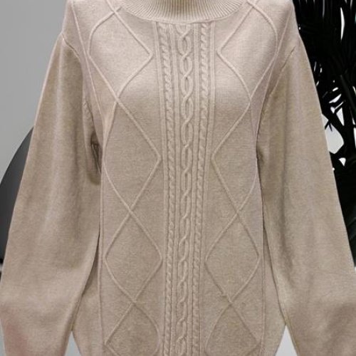 Свитер Ekvato (50-54) 6629 beige (зима) Ekvato 6629 beige