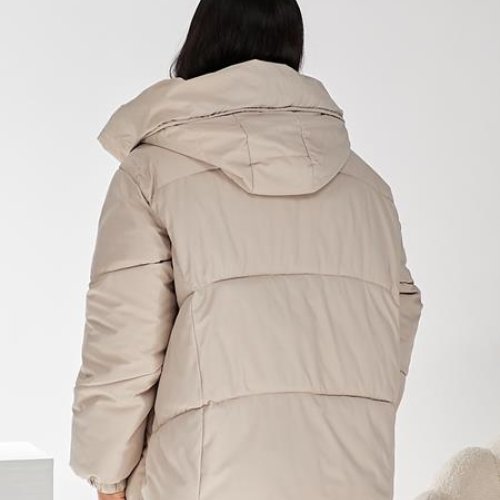 Куртка Dorimodes (M-2XL) L060 beige (зима) Dorimodes L060 beige