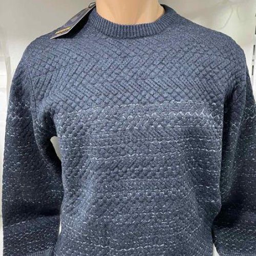 Свитер Sabihina (L-2XL) SB314 blue (зима) Sabihina SB314 blue
