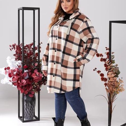 Кардиган Romeo life (50-60) RL295 beige (деми) Romeo life RL295 beige