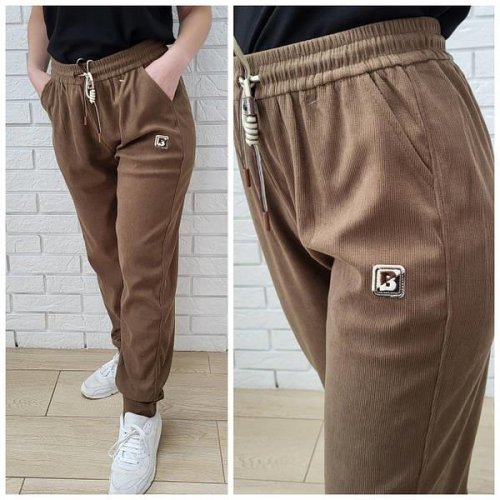 Штаны спорт Sport style (4XL-6XL) BDX677-4 brown (зима) Sport style BDX677-4 brown