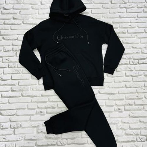 Костюм спорт Yulichka (S-L) F30-103CD black (зима) Yulichka F30-103CD black