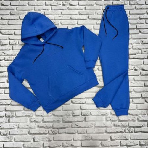 Костюм спорт Yulichka (S-L) F30-103CD blue (зима) Yulichka F30-103CD blue