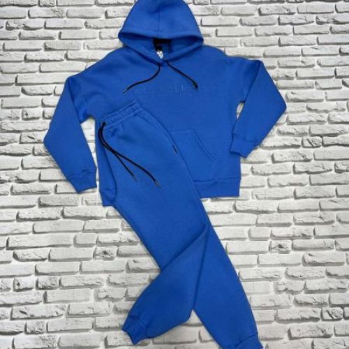Костюм спорт Yulichka (S-L) F30-103CD blue (зима) Yulichka F30-103CD blue