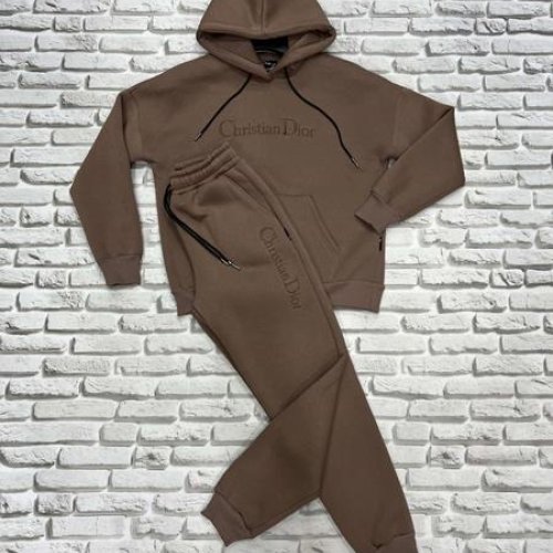 Костюм спорт Yulichka (S-L) F30-103CD brown (зима) Yulichka F30-103CD brown