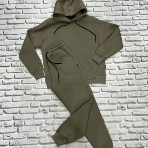 Костюм спорт Yulichka (S-L) F30-103CD khaki (зима) Yulichka F30-103CD khaki