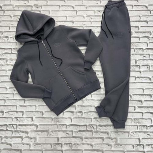 Костюм спорт Yulichka (S-L) F32-1116 d.grey (зима) Yulichka F32-1116 d.grey