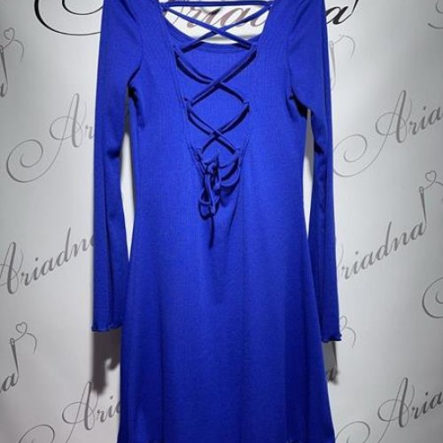Платье Arina (42-48) 3057 blue (деми) Arina 3057 blue