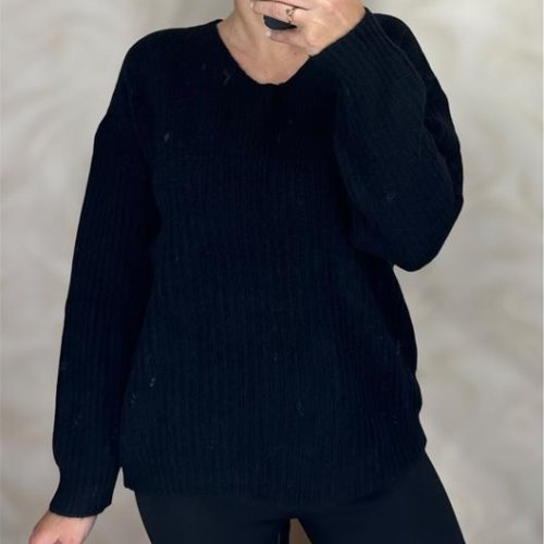 Свитер LeVisha (48-54) 26393 black (зима) LeVisha 26393 black