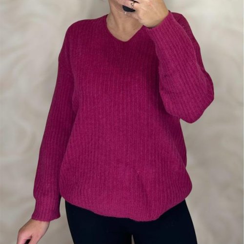 Свитер Ekvato (46-52) 26393 crimson (зима) Ekvato 26393 crimson