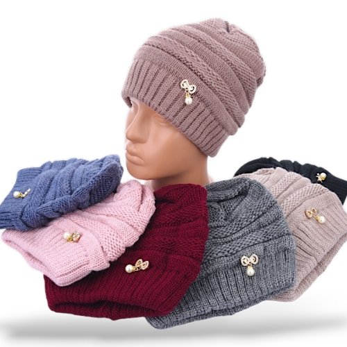 Шапка Red Hat clothes (54-58) SA6638 mix (зима) Red Hat clothes SA6638 mix