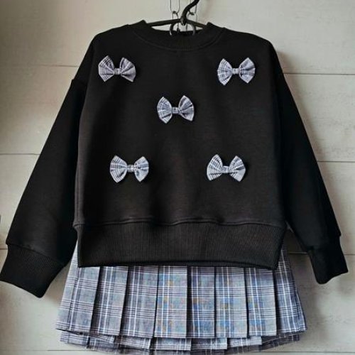 Свитер iBamBino (110-134) IB79 black-l.grey (деми) iBamBino IB79 black-l.grey