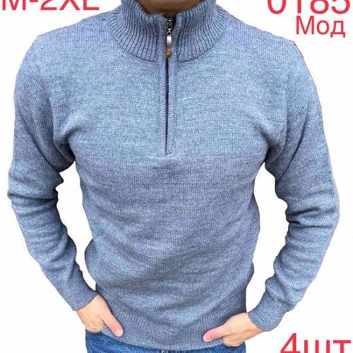 Свитер Надийка (M-2XL) 0185 l.blue (зима) Надийка 0185 l.blue