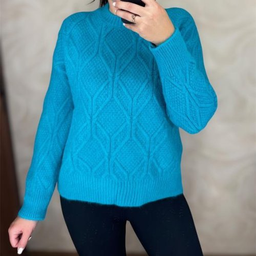 Свитер Ekvato (46-50) 26405 l.blue (зима) Ekvato 26405 l.blue