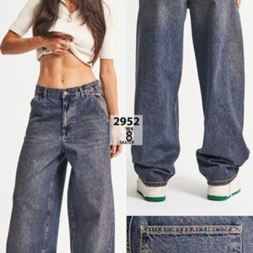 Джинсы Jeans Style (34-40) 2952-18W4 blue (деми) Jeans Style 2952-18W4 blue