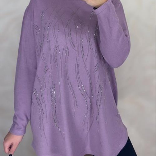 Туника LeVisha (52-60) 25202 lilac (зима) LeVisha 25202 lilac