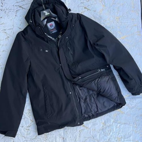 Куртка Lina (46-56) LN16 navy (зима) Lina LN16 navy
