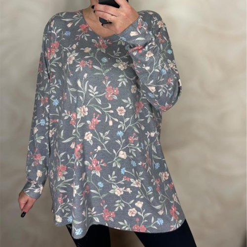 Туника LeVisha (54-60) 25207 grey (деми) LeVisha 25207 grey