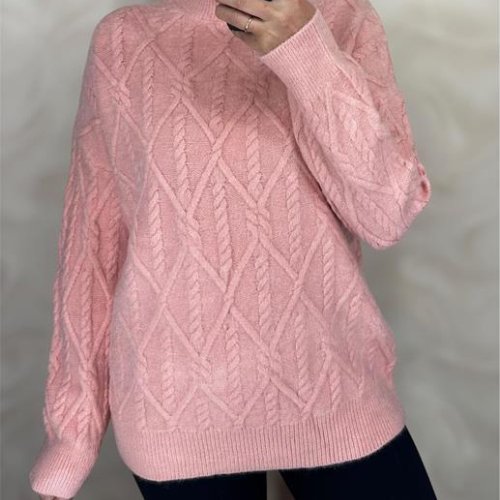 Свитер Novetly Store (46-52) 26404 pink (зима) Novetly Store 26404 pink
